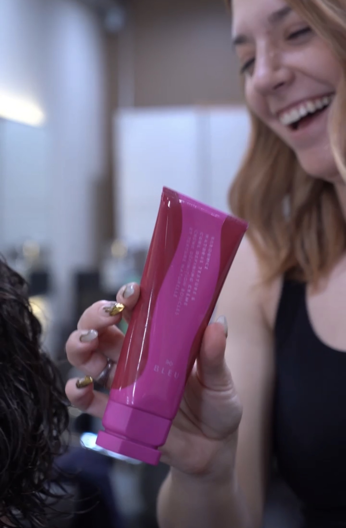 R+Co Bleu product held in hand at bubu nyc